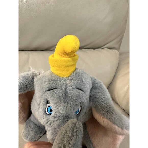 VTG DUMBO PLUSH Stuffed Animal Toy THE DISNEY STORE Big Ears Sewn Eyes Nursery - Picture 16 of 16